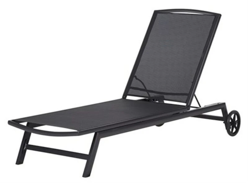 Outfit Aurinkotuoli Pyörillä, Musta 4 Outfit Aurinkotuoli Pyörillä, Musta - Image 2