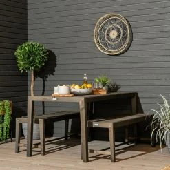 4living Country Kukkalaatikot Suorakaide 2 Kpl Musta/puu -Anno Store Reimann laituri 6 hengen ruokailuryhma miljoossa pete 4