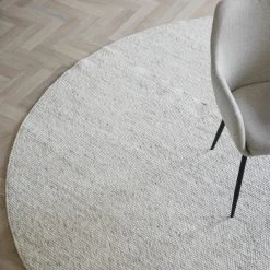 Rowico Auckland Villamatto Harmaa Pyöreä 250 Cm -Anno Store Rowico Auckland villamatto nature pyorea