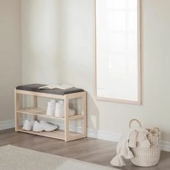 Rowico Confetti Eteispenkki Kenkätelineellä Valkopesty/tummanharmaa