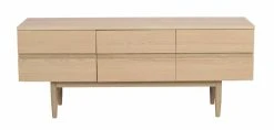 Rowico Moresby Tv-taso 135x40x55 Cm Valkopesty Tammi -Anno Store Rowico moresby tv taso 135x40x55 valkopesty tammi 1