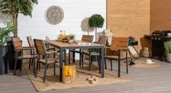 4Living Lonna Juuttimatto 100 Cm Pyöreä Luonnonväri