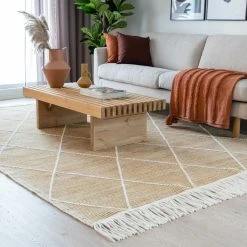 Veke Sointu Villamatto 160x230 Cm Okra/valkoinen -Anno Store Sointu villamatto miljoossa web pete 2