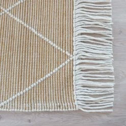 Veke Sointu Villamatto 160x230 Cm Okra/valkoinen -Anno Store Sointu villamatto miljoossa web pete 7201