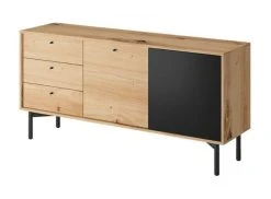 Eureka Tuuli Senkki 151x41 Cm Tammi/musta