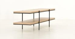 Veke Lankku Tv-taso Musta/luonnonväri -Anno Store Veke Lankku tv taso musta luonnonvari 3 0