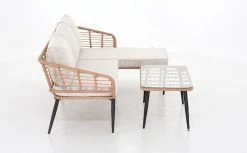 Veke Scandic Divaanisohva Oikea Ja Sohvapöytä Luonnonväri -Anno Store Veke Scandic divaanisohva oikea ja sohvapoyta luonnonvari 4 1