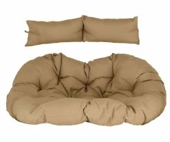 Veke Tupla 2-istuttavan Riipputuolin Pehmuste Beige