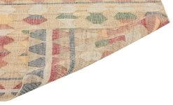 Veke Meirami Juuttimatto 140x200 Cm Sini/punainen -Anno Store Veke meirami juuttimatto sinipunainen lahikuva pohjasta