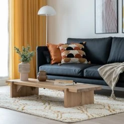 Veke Viima Villamatto 140x200 Cm Hiekka/okra -Anno Store Viima villamatto miljoossa 2