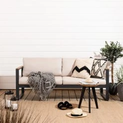 Veke Aava 3-istuttava Sohva Antrasiitti, Hiekka Pehmusteet 10 Veke Aava 3-istuttava Sohva Antrasiitti, Hiekka Pehmusteet -Anno Store aava sohva 3 istuttava kahdella tyynylla 4