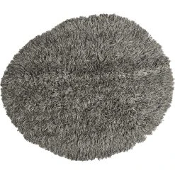 Anno Kivi Shaggy-villamatto 110x140 Cm Tummanharmaa