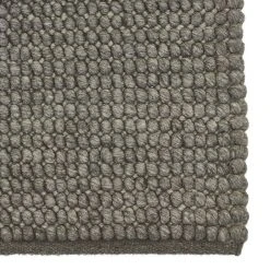 Anno Mukula Villasilmukkamatto Luonnonharmaa 200x290cm -Anno Store anno mukula loop rug 170x240 d.gray close up