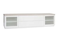 Hiipakka Anton Tv-taso 200 Cm Maitolasi Valkoinen/saarni -Anno Store anton 0016128 1