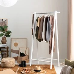 Veke Arki Vaateteline Valkoinen -Anno Store arki vaateteline web 9