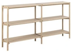 Ei Brändiä Braidwood Avohylly 169x30x88,5 Cm Valkoöljytty Tammi -Anno Store braidwood avohylly 169x30x885cm valkkooljytty tammi 3