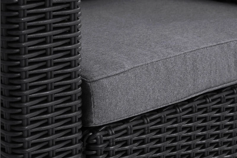 Keter California 2-istuttava Sohva, Grafiitin Harmaa 3 Keter California 2-istuttava Sohva, Grafiitin Harmaa