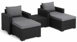 Keter California Oleskeluryhmä Cappuchino -Anno Store california oleskeluryhma grafiitti