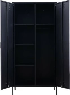 Eureka Carbon Korkea Kaappi 90x50 Cm Musta -Anno Store carbon korkea kaappi musta