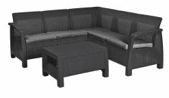 Keter Corfu Kulmasohvaryhmä, Grafiitin Harmaa