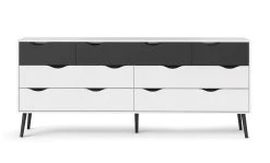 Tvilum Delta Senkki 200 Valkoinen/musta -Anno Store delta senkki 200 valkoinen musta edesta