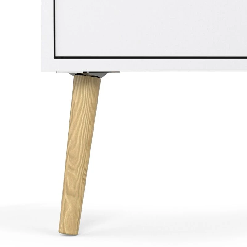 Tvilum Delta Lipasto 5-laatikolla Valkoinen/tammi 5 Tvilum Delta Lipasto 5-laatikolla Valkoinen/tammi - Image 3