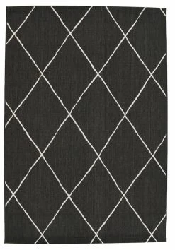 Veke Estradi Matto Sisä-/ulkokäyttöön 80x150 Cm Musta -Anno Store eke Estradi plyysimatto 160x230 cm musta ylakuva