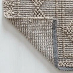 Fanni K Juuri Villamatto 140x200 Cm Beige/harmaa