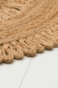 Fanni K Kehä Juuttimatto 120x180 Cm Ovaali Luonnonväri -Anno Store fannik keha juuttimatto ovaali luonnonvari1