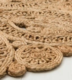 Fanni K Kieppi Juuttimatto 100 Cm Pyöreä Luonnonväri