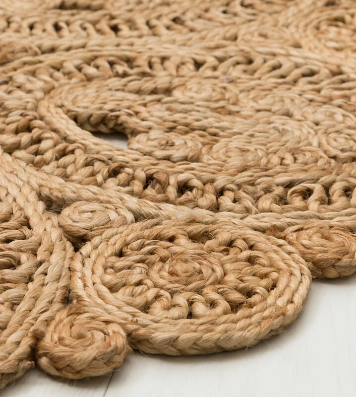 Fanni K Kieppi Juuttimatto 100 Cm Pyöreä Luonnonväri 3 Fanni K Kieppi Juuttimatto 100 Cm Pyöreä Luonnonväri