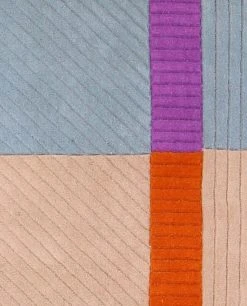 Finarte Akaatti Villamatto 170x170 Cm Beige/sininen -Anno Store finarte akaatti villamatto beigesininen2