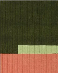 Finarte Jade Villamatto 140x200 Cm Vihreä/pinkki 7 Finarte Jade Villamatto 140x200 Cm Vihreä/pinkki -Anno Store finarte jade villamatto vihreapinkki2