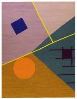 Finarte Zeniitti Villamatto 140x200 Cm Vaaleanpunainen/ruskea -Anno Store finarte zeniitti matto vaaleanpunainen ruskea 1