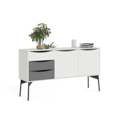 Tvilum Fur Senkki Valkoinen/harmaa -Anno Store fur senkki valkoinen harmaa 1