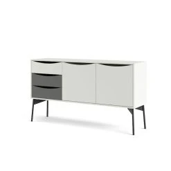 Tvilum Fur Senkki Valkoinen/harmaa