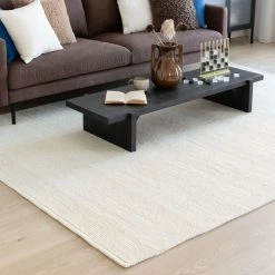 Veke Haave Villamatto 140x200 Cm Luonnonvalkoinen -Anno Store haave villamatto 200x290 luonnonvalkoinen web 7