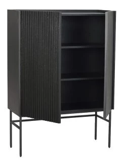 Rowico Halifax Kaappi 100x40x140 Cm Musta -Anno Store halifax kaappi4