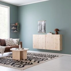 Veke Havu Kaappi 160x32 Cm Puuvalmis -Anno Store havu kaappi puuvalmis 160cm seinalla web 32