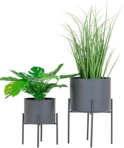 House Nordic Pavia Kukkaruukut 2kpl Harmaa -Anno Store house nordic pavia kukkaruukut 2kpl harmaa