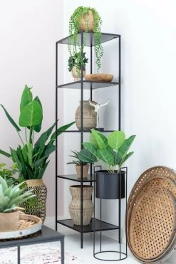 House Nordic Vita Avohylly 51x36x170 Cm Musta