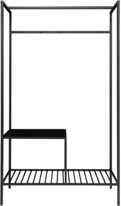 House Nordic Vita Vaatekaappi Musta -Anno Store house nordic vita vaatekaappi musta2