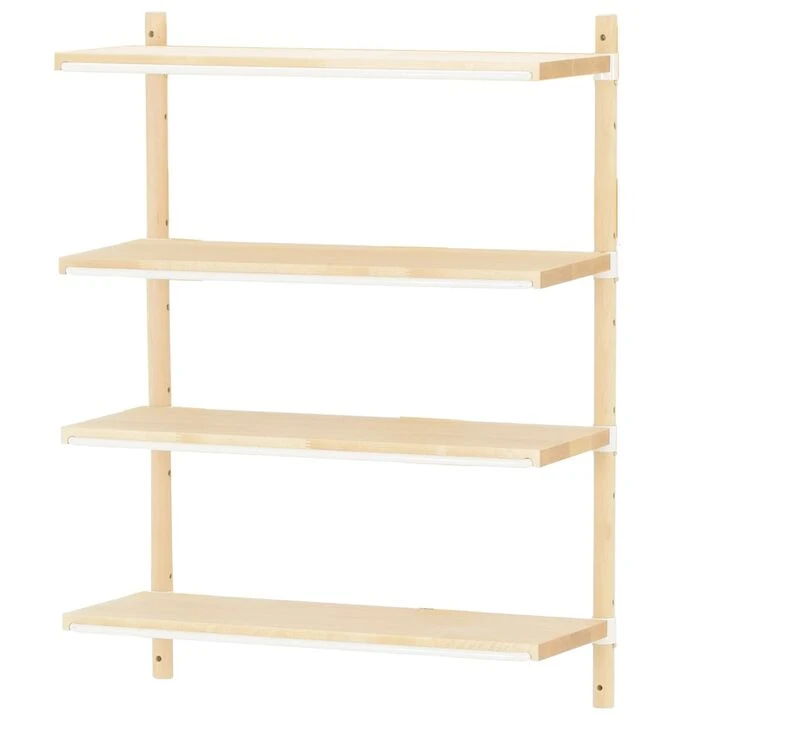 Kulmala-Tuote Ilma Seinähylly Vaakakannakkeella 80 Valkoinen 3 Kulmala-Tuote Ilma Seinähylly Vaakakannakkeella 80 Valkoinen