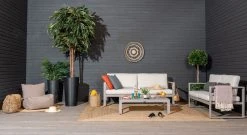 Veke Kallas 3-istuttava Sohva Greige, Hiekka Pehmusteet 13 Veke Kallas 3-istuttava Sohva Greige, Hiekka Pehmusteet -Anno Store jade outdoor sakkituoli harmaa miljoossa web 2