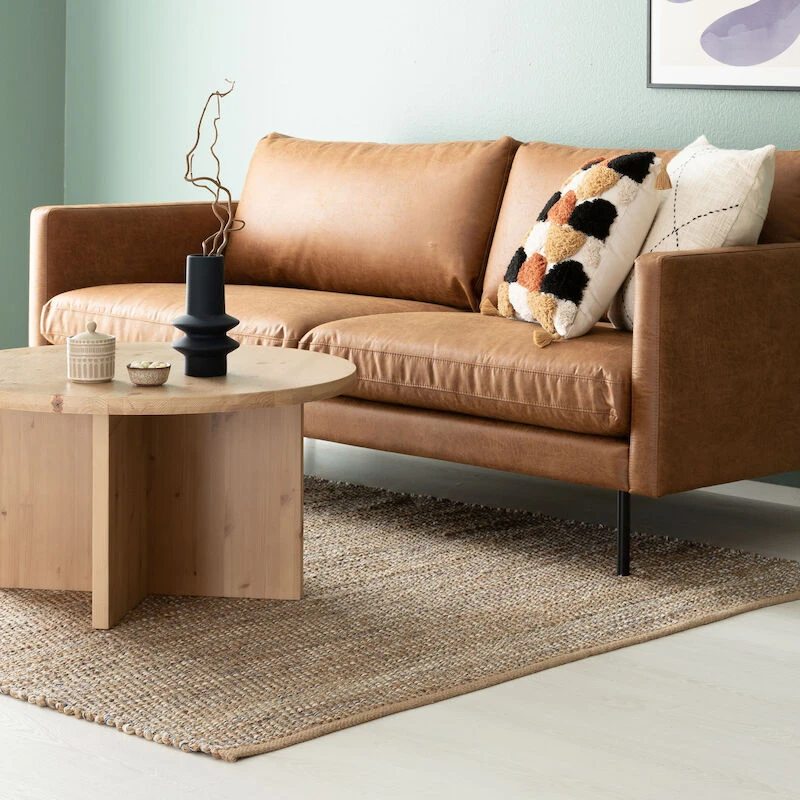 Veke Jäkälä Juutti-puuvillamatto 80x150 Cm Luonnonväri 5 Veke Jäkälä Juutti-puuvillamatto 80x150 Cm Luonnonväri - Image 3