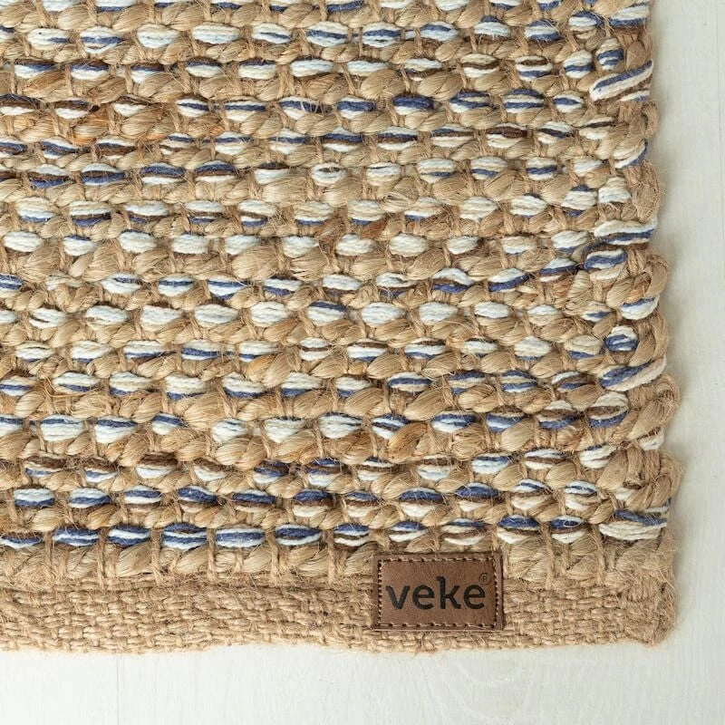 Veke Jäkälä Juutti-puuvillamatto 80x150 Cm Luonnonväri 3 Veke Jäkälä Juutti-puuvillamatto 80x150 Cm Luonnonväri