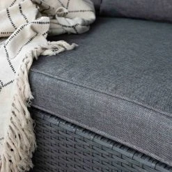 Veke Jersey Kulmasohva Ja Sohvapöytä, Tummanharmaa Polyrottinki -Anno Store jersey kulmasohva 3k1 ja sohvapoyta web 2