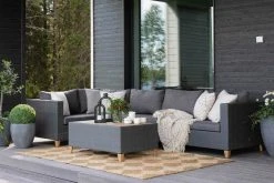 Veke Jersey Kulmasohva Ja Sohvapöytä, Tummanharmaa Polyrottinki -Anno Store jersey kulmasohva 3k1 ja sohvapoyta web 3