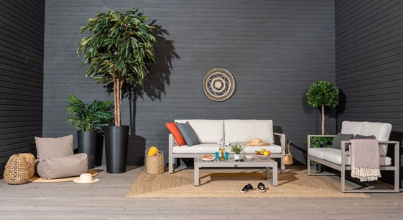 Veke Kallas Sohvaryhmä 3+2 Sohvapöydällä Greige/hiekka 7 Veke Kallas Sohvaryhmä 3+2 Sohvapöydällä Greige/hiekka - Image 5