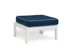 Hillerstorp Läckö Divaaniosa Valkoinen, Sininen Pehmuste